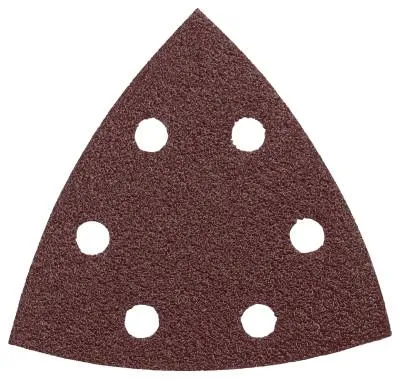 Bosch Tool Corporation RED DETAIL SANDING TRIANGLE  60-GRIT (5PK), SDTR060