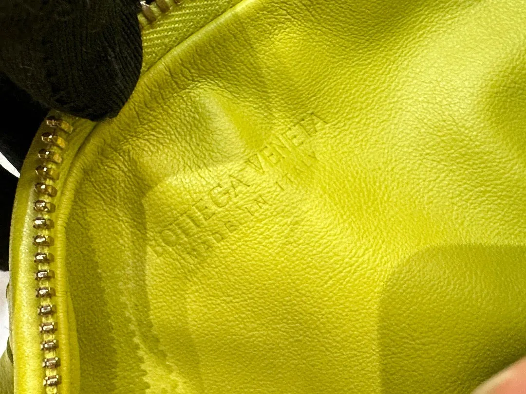 Bottega Venetia Mini Nappa Intrecciato Jodie Kiwi