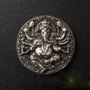 Brass Wallet Conchos Ganesh Conchos Button Ganesh Conchos Screw Back Decorate Concho Ganesh Biker Wallet Concho Wallet Conchos