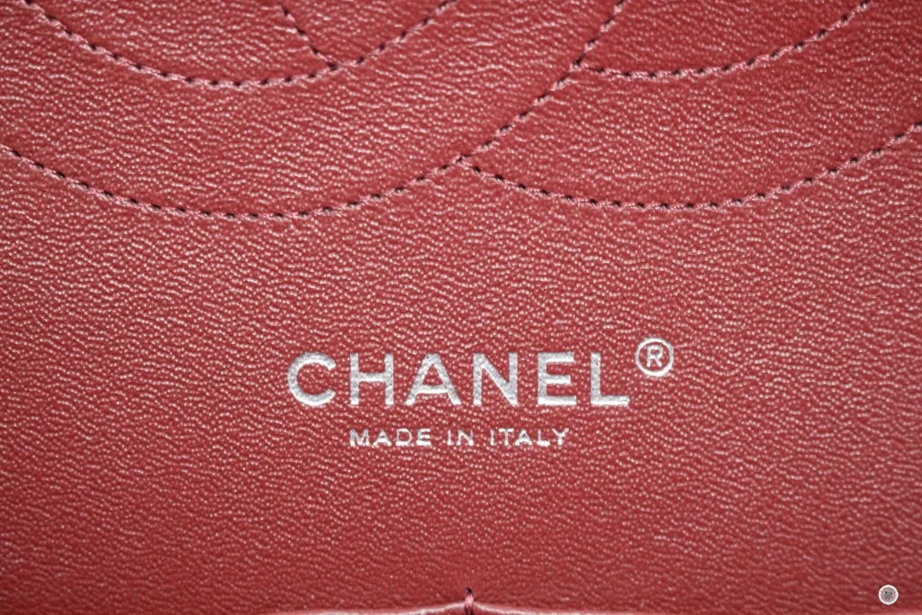 Chanel A58600 Classic CC Red Caviar Jumbo Shoulder Bags Shw