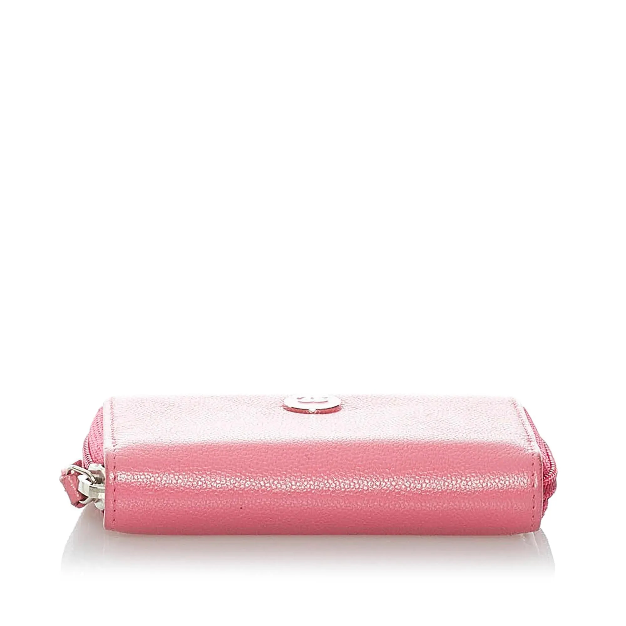 Chanel CC Clover Leather Coin Pouch (SHG-31041)