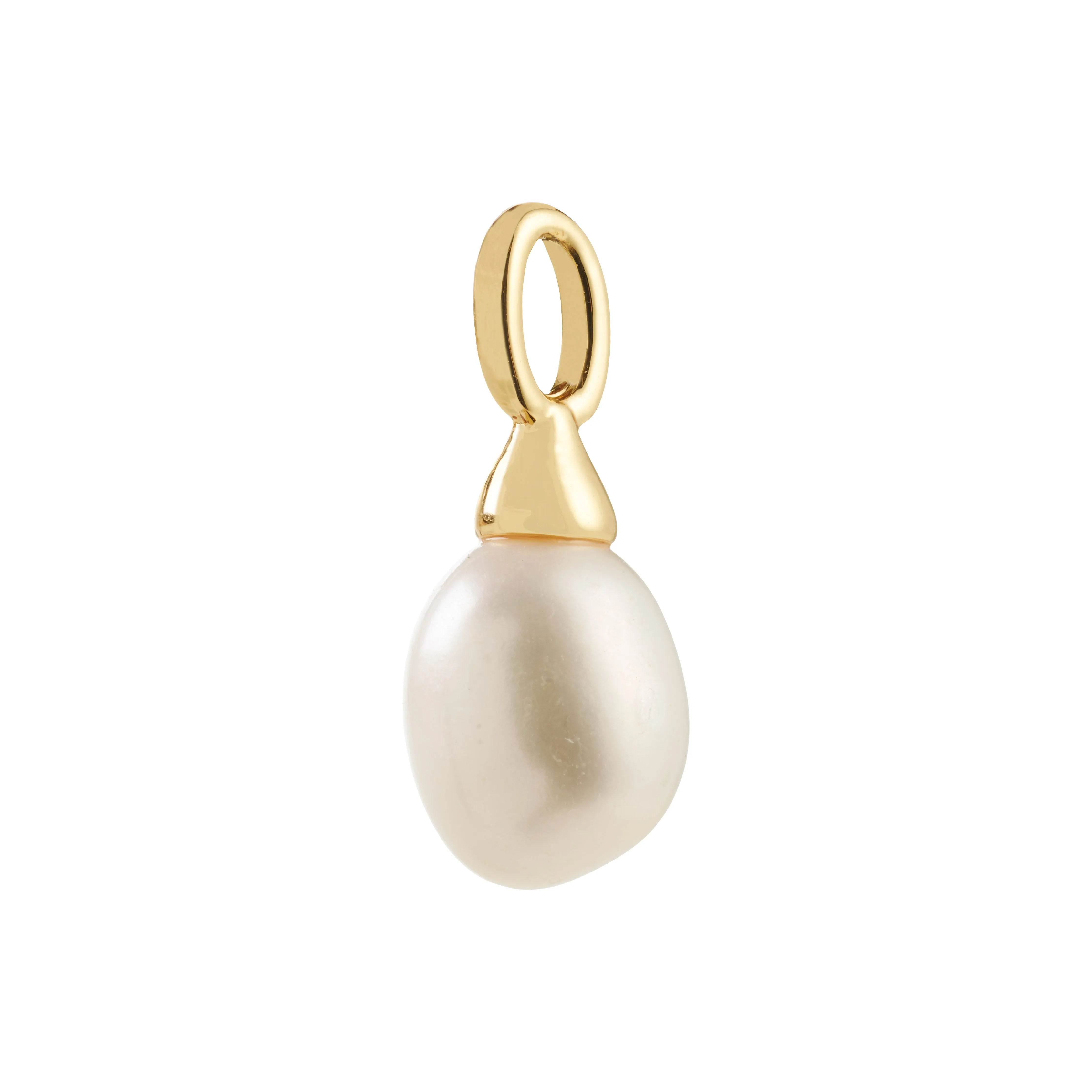 CHARM mini pearl pendant gold-plated