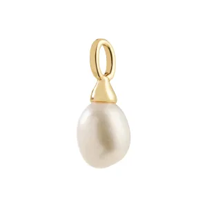 CHARM mini pearl pendant gold-plated