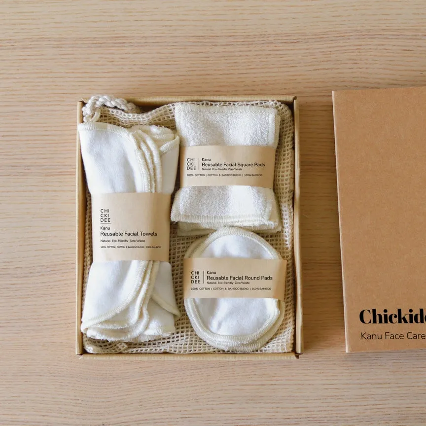 Chickidee Organic Cotton Face Skincare Cloth Set