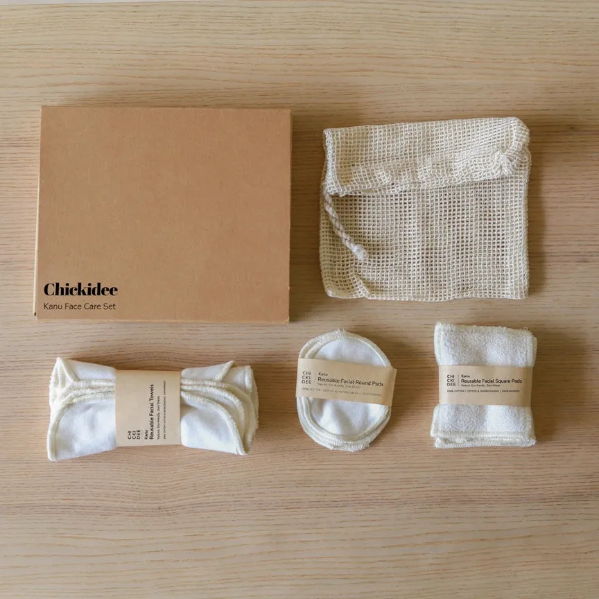 Chickidee Organic Cotton Face Skincare Cloth Set