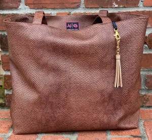 Chocolate Cobra Tote