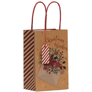 Christmas Post Small Gift Bag