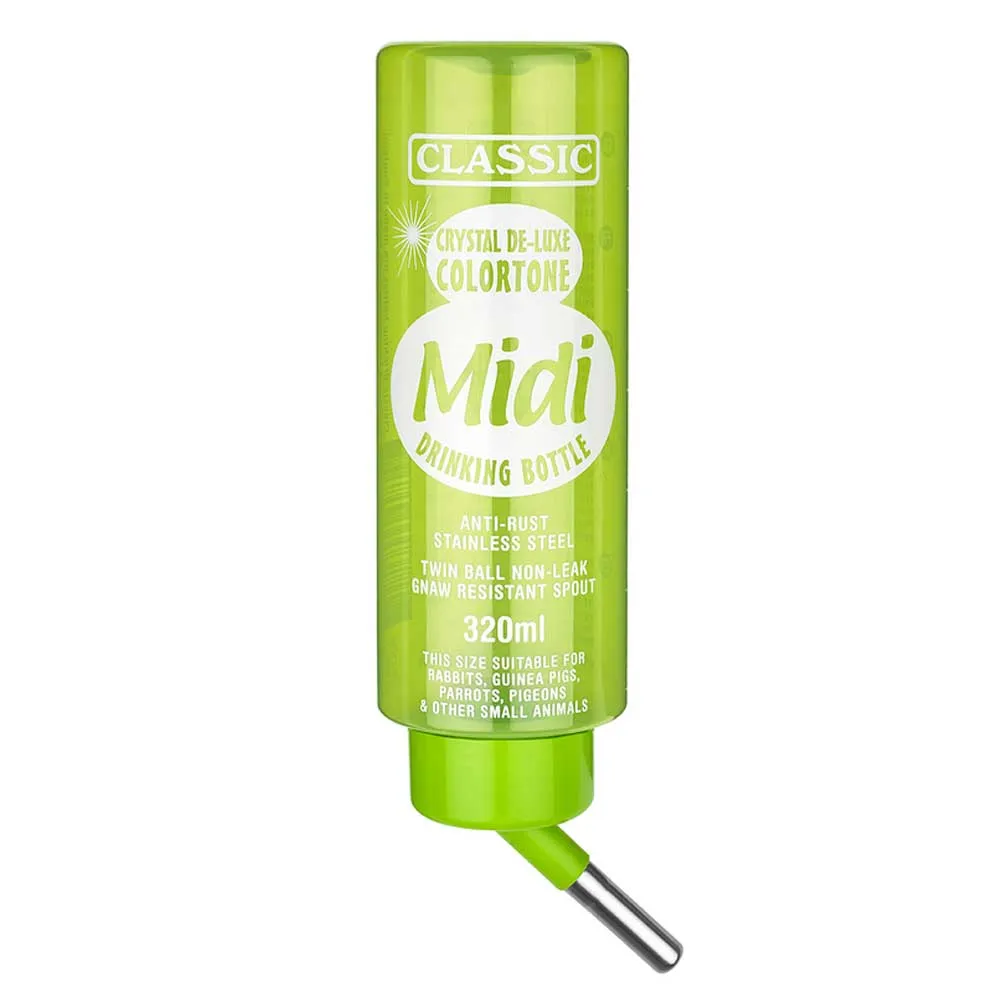 Classic Colourtone Coloured Midi Water Bottle