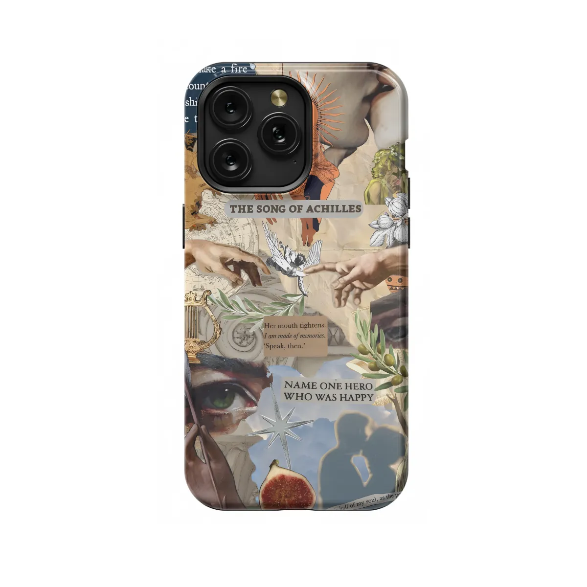 Collage Historical Achilles Phone Case iPhone Samsung Cover Pixel 1324