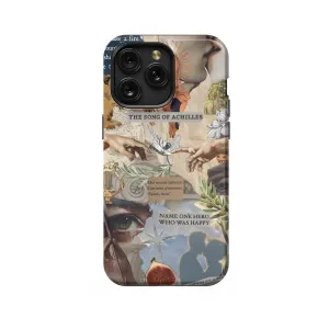 Collage Historical Achilles Phone Case iPhone Samsung Cover Pixel 1324