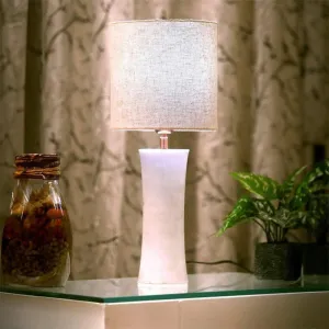 Concave Marble Table Lamp
