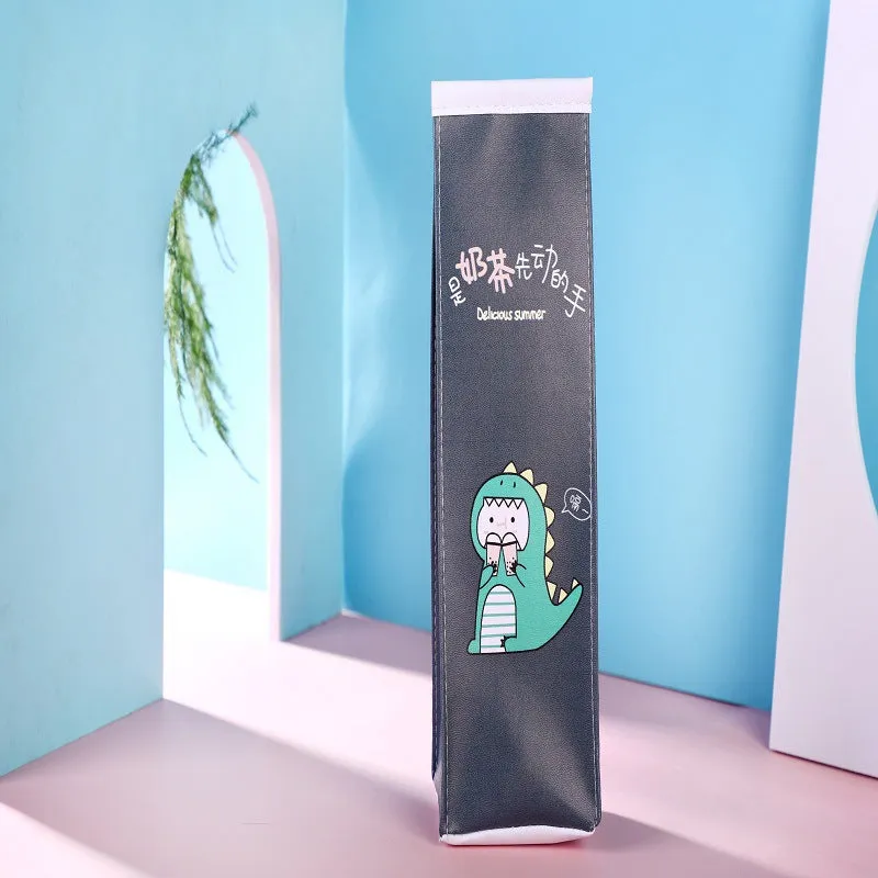 Cute Cartoon Milk Box Pencil Case