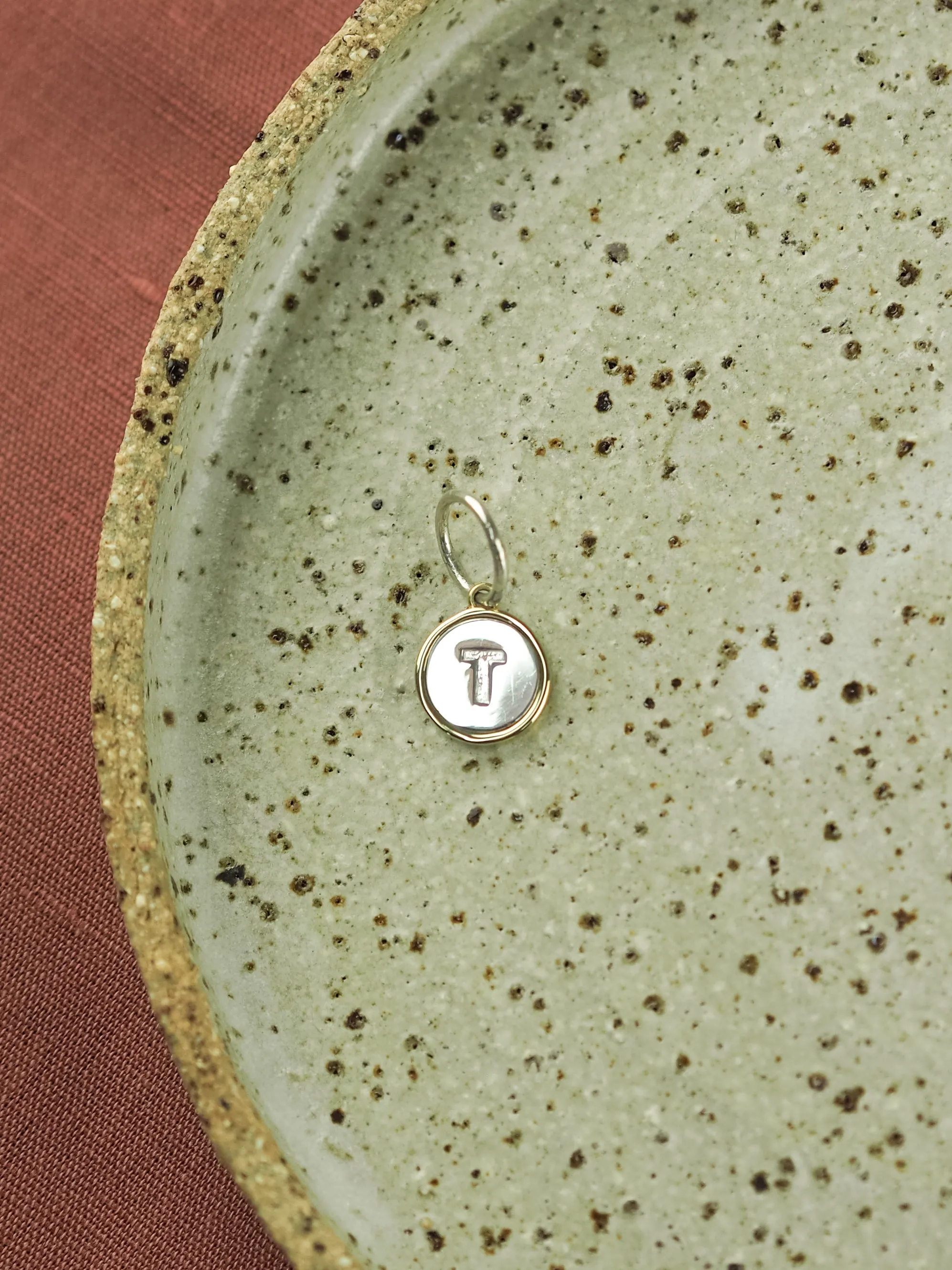 *Dainty Initial Charm