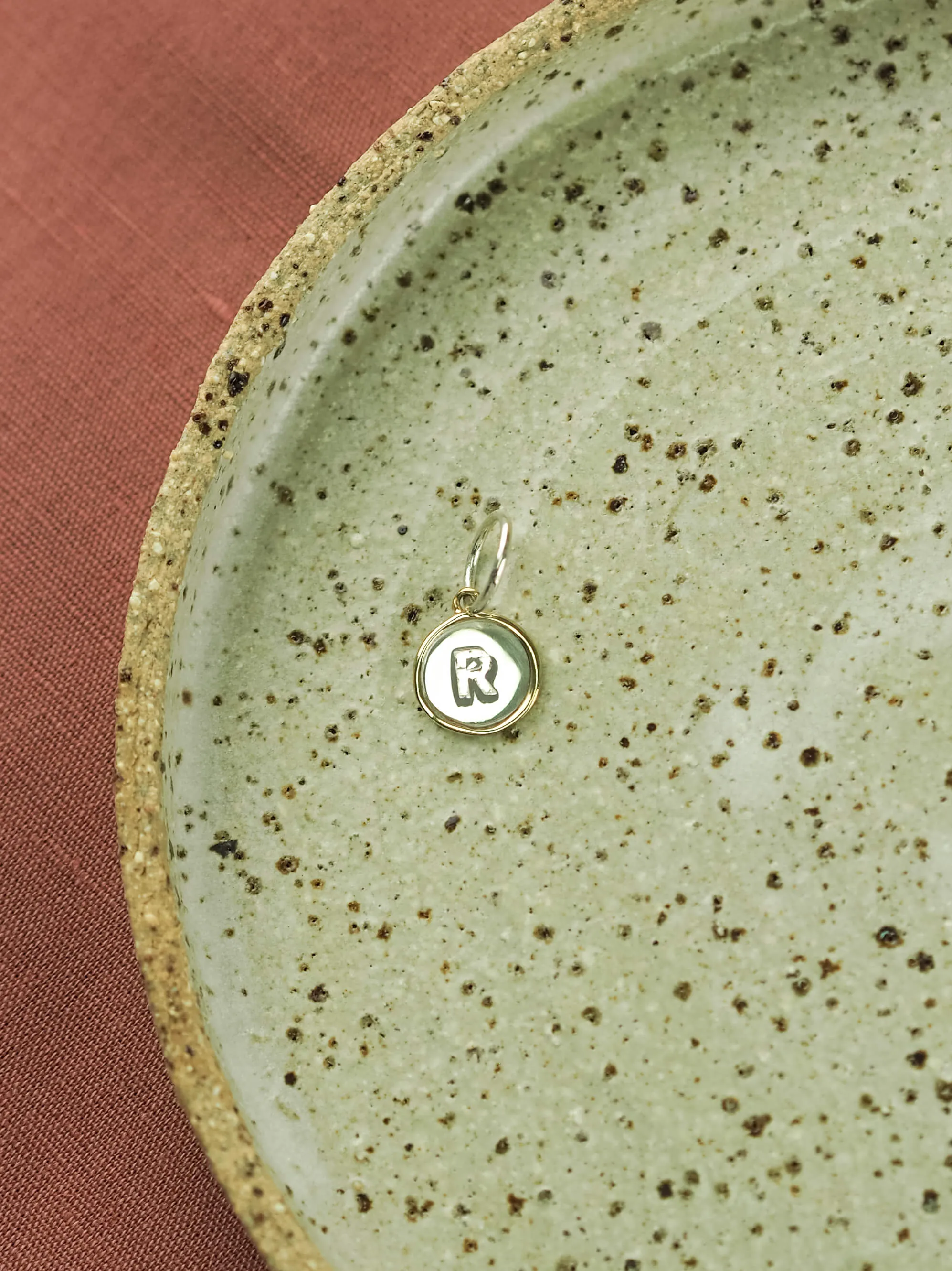 *Dainty Initial Charm