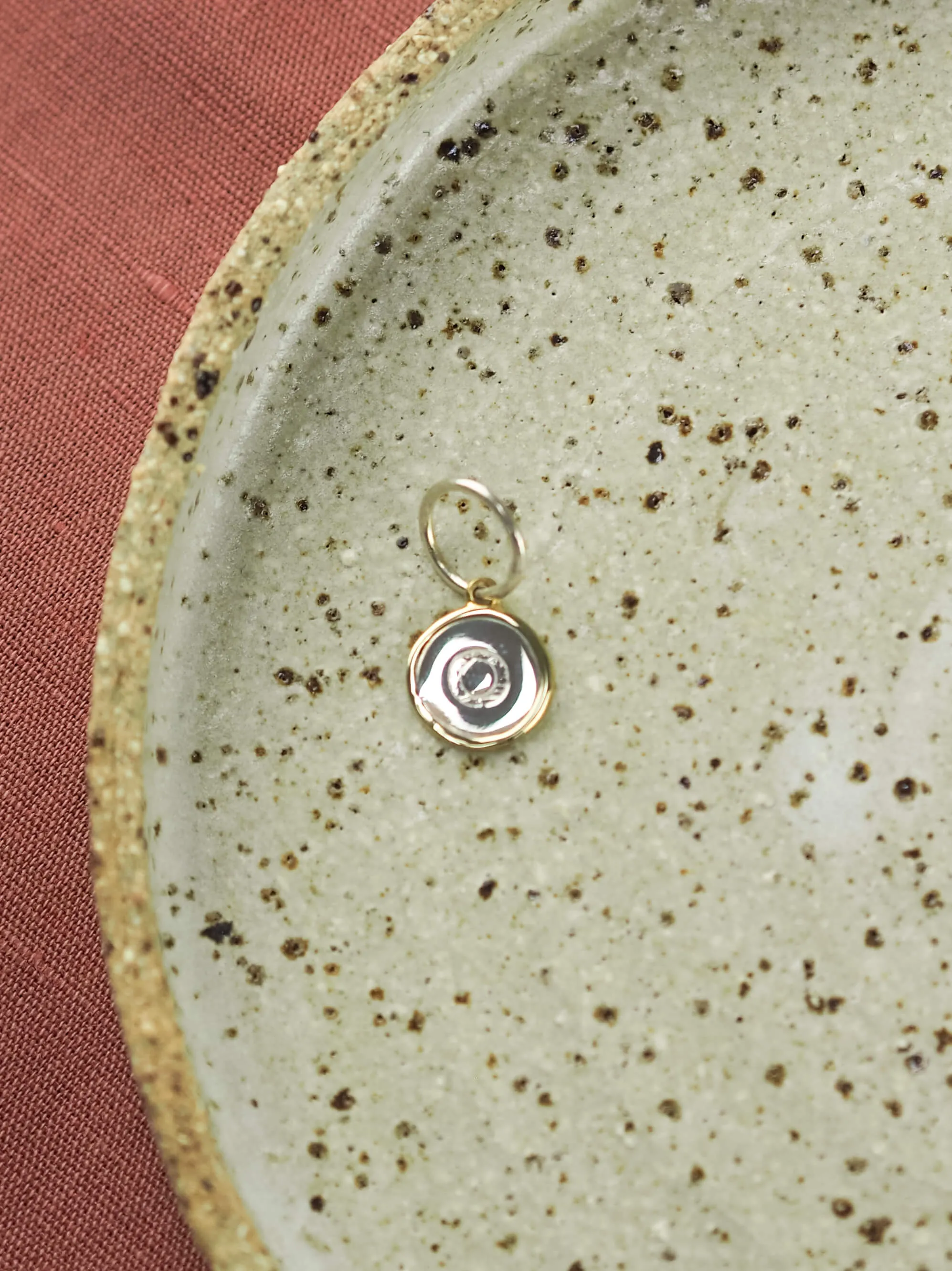 *Dainty Initial Charm