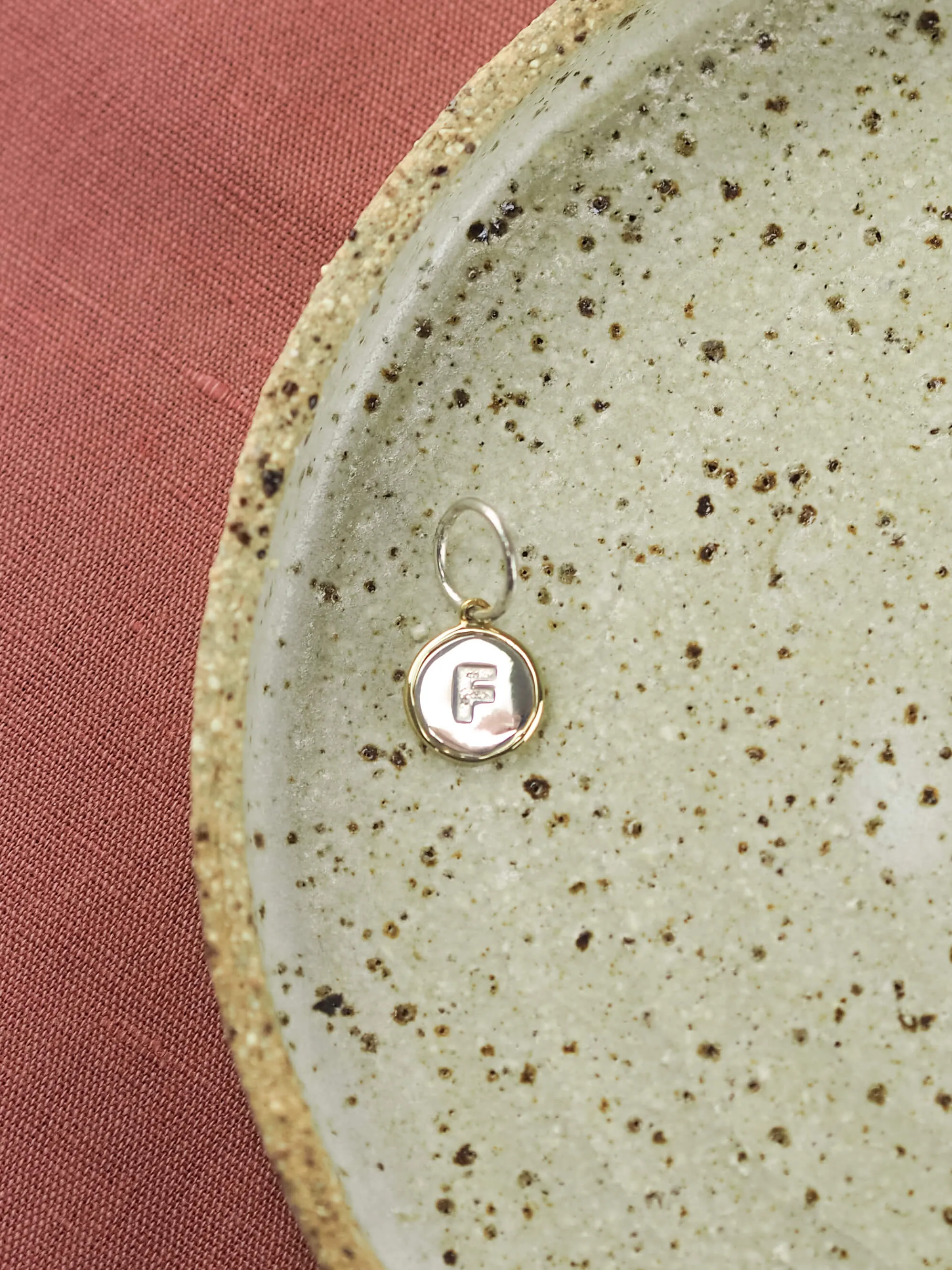 *Dainty Initial Charm