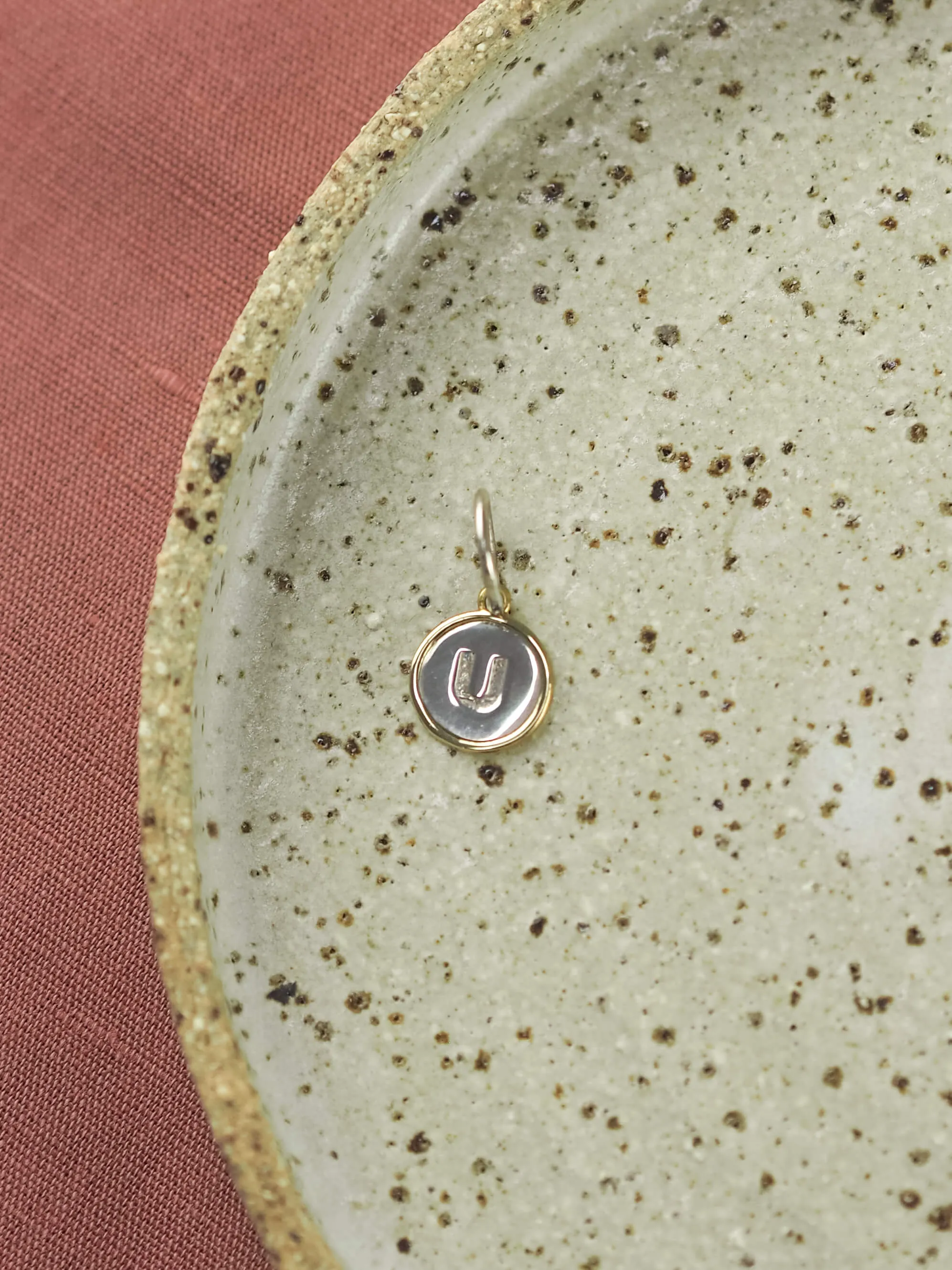 *Dainty Initial Charm