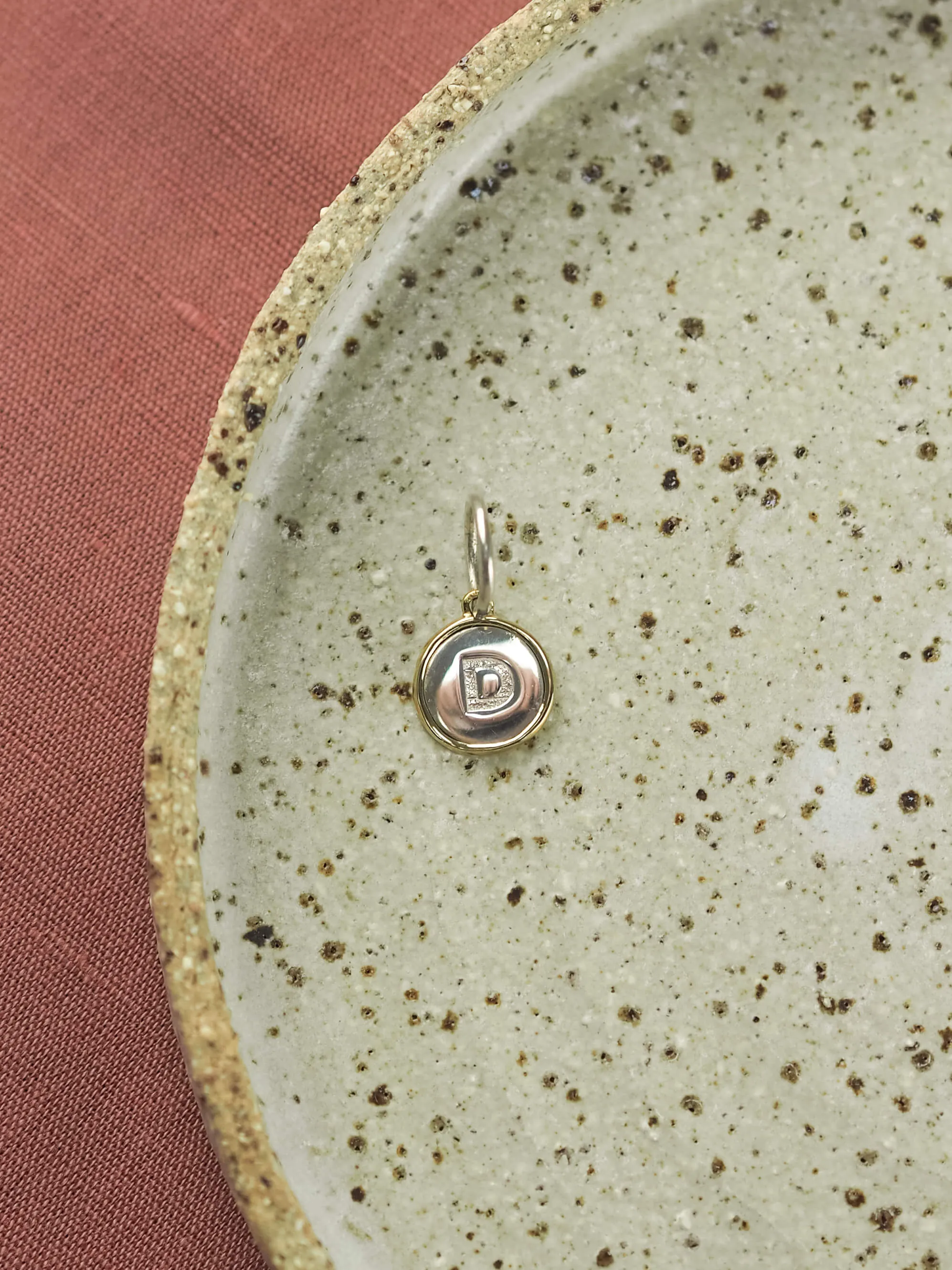 *Dainty Initial Charm