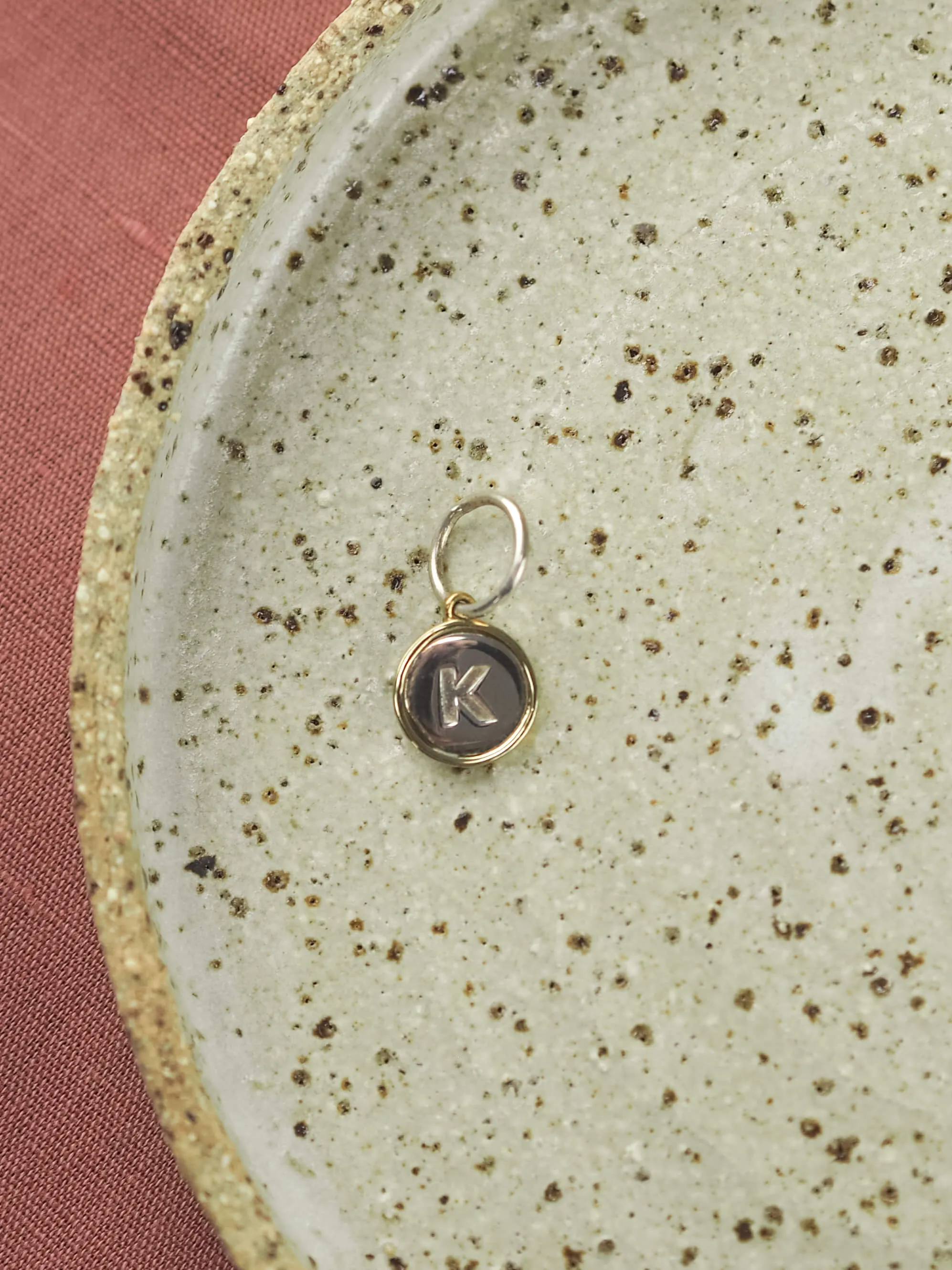*Dainty Initial Charm