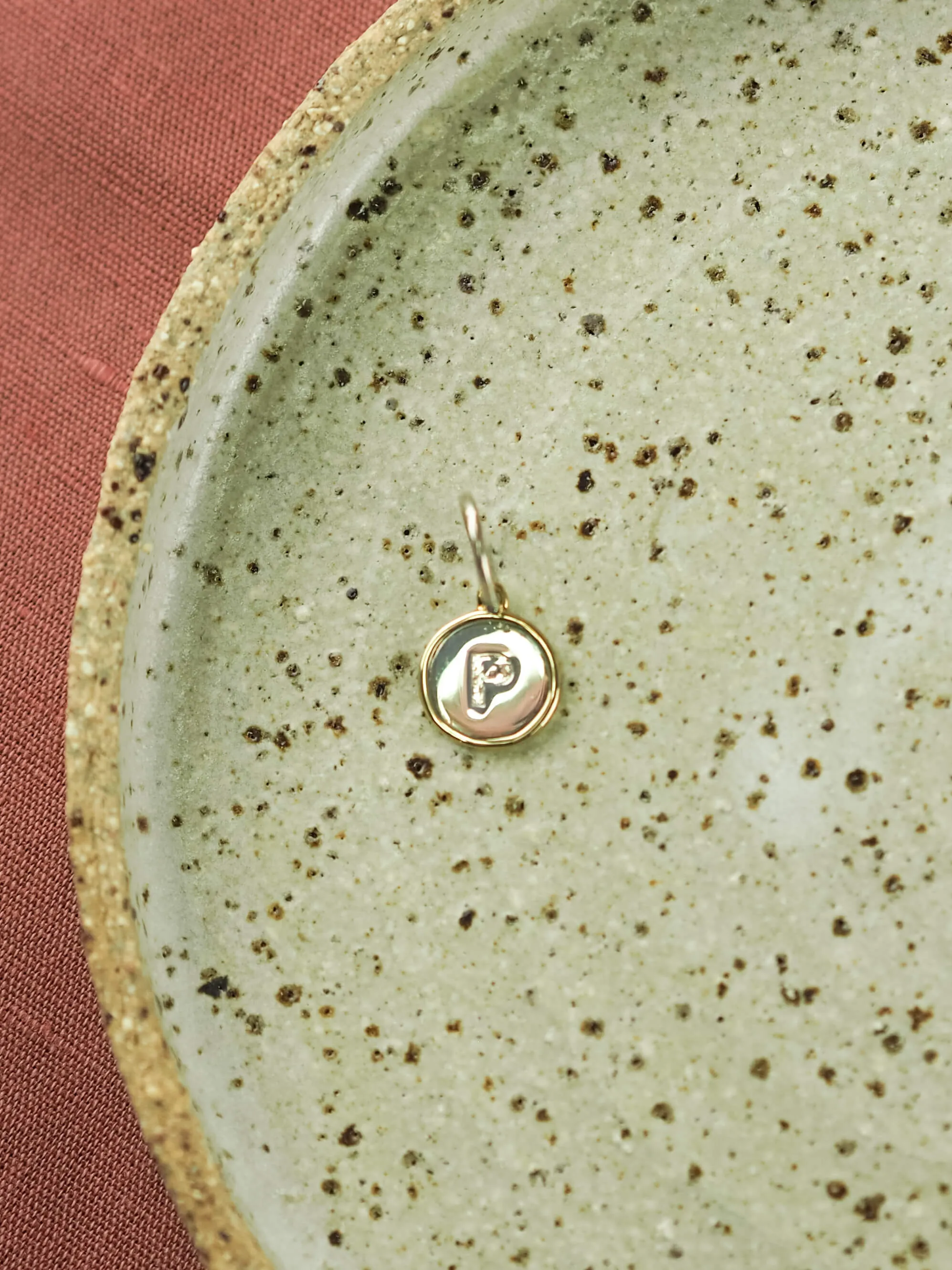 *Dainty Initial Charm