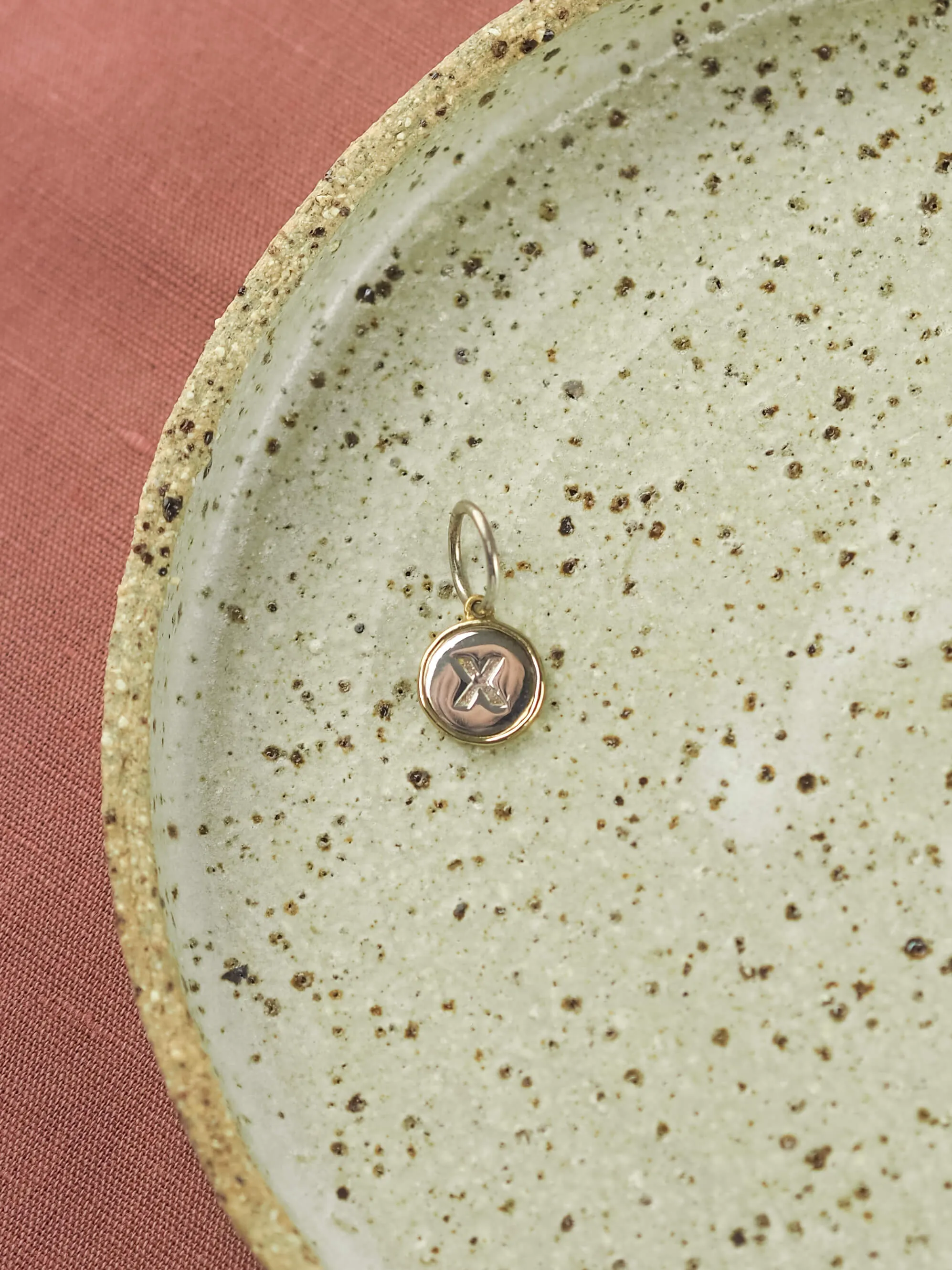 *Dainty Initial Charm