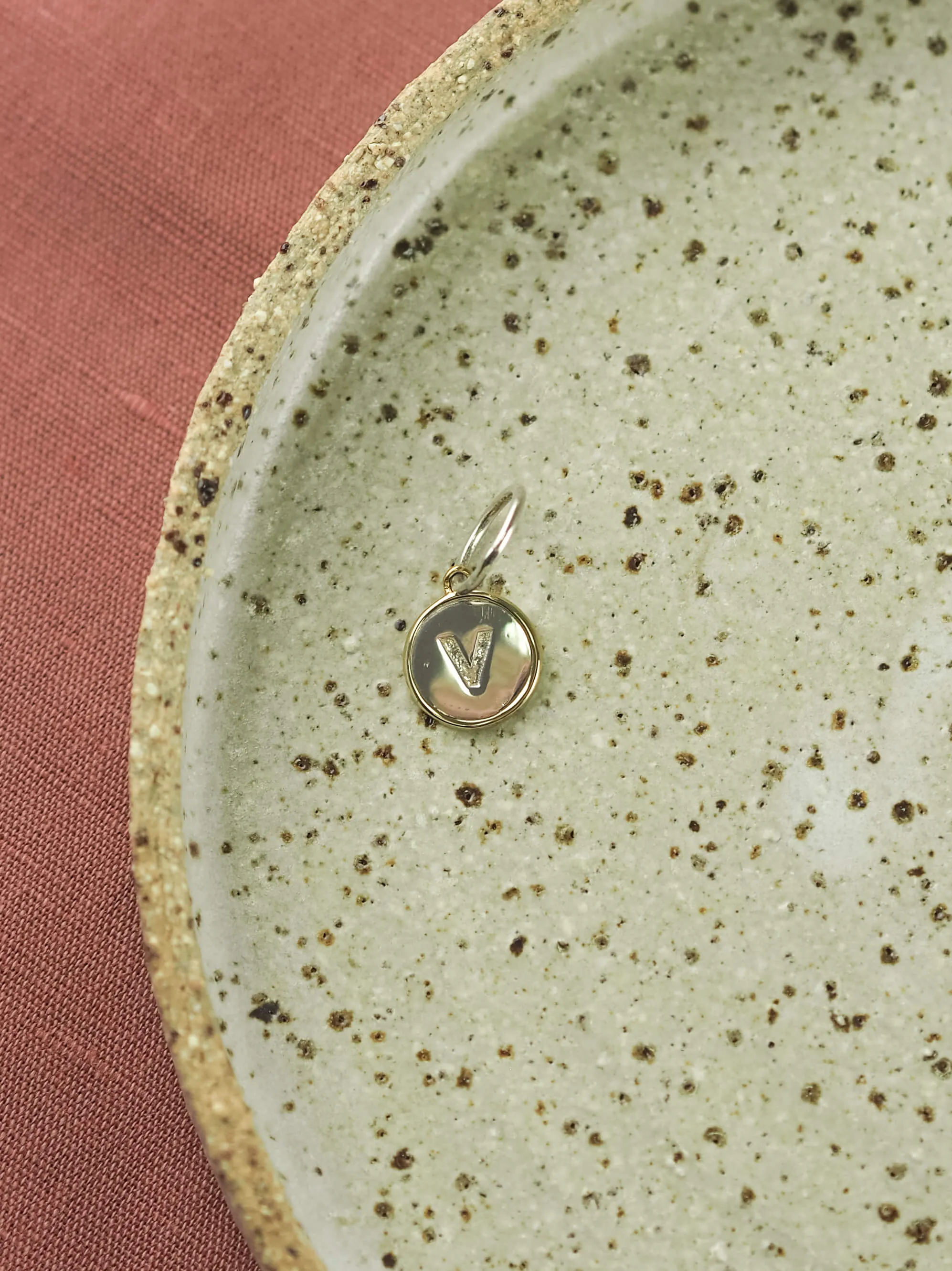 *Dainty Initial Charm