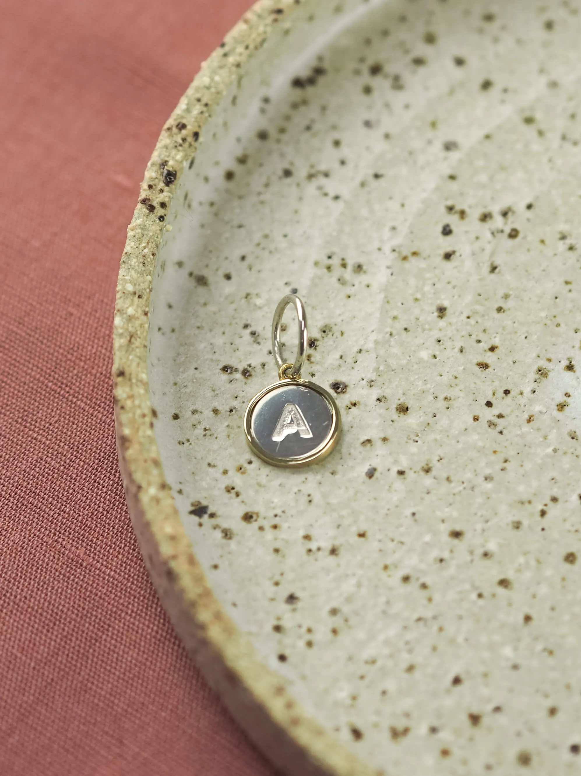 *Dainty Initial Charm