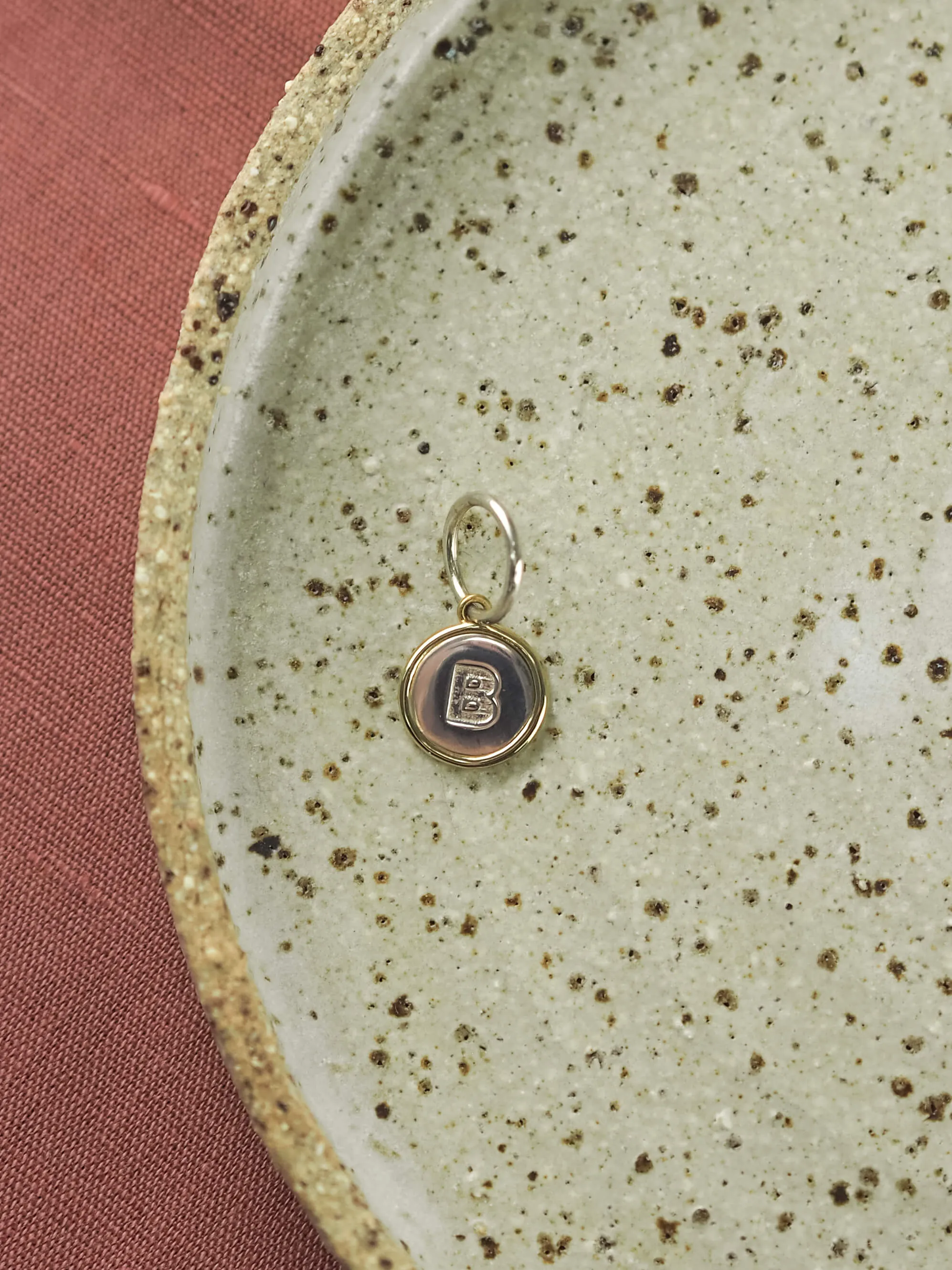 *Dainty Initial Charm