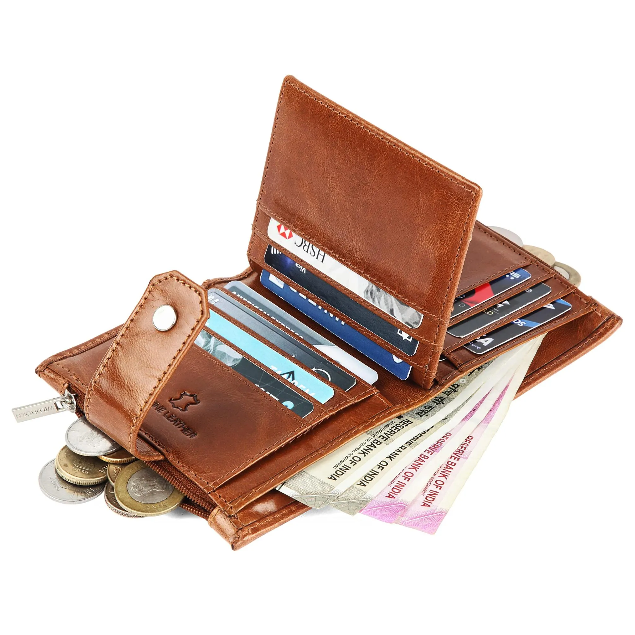 DANIEL RFID Protected Leather Wallet for Men
