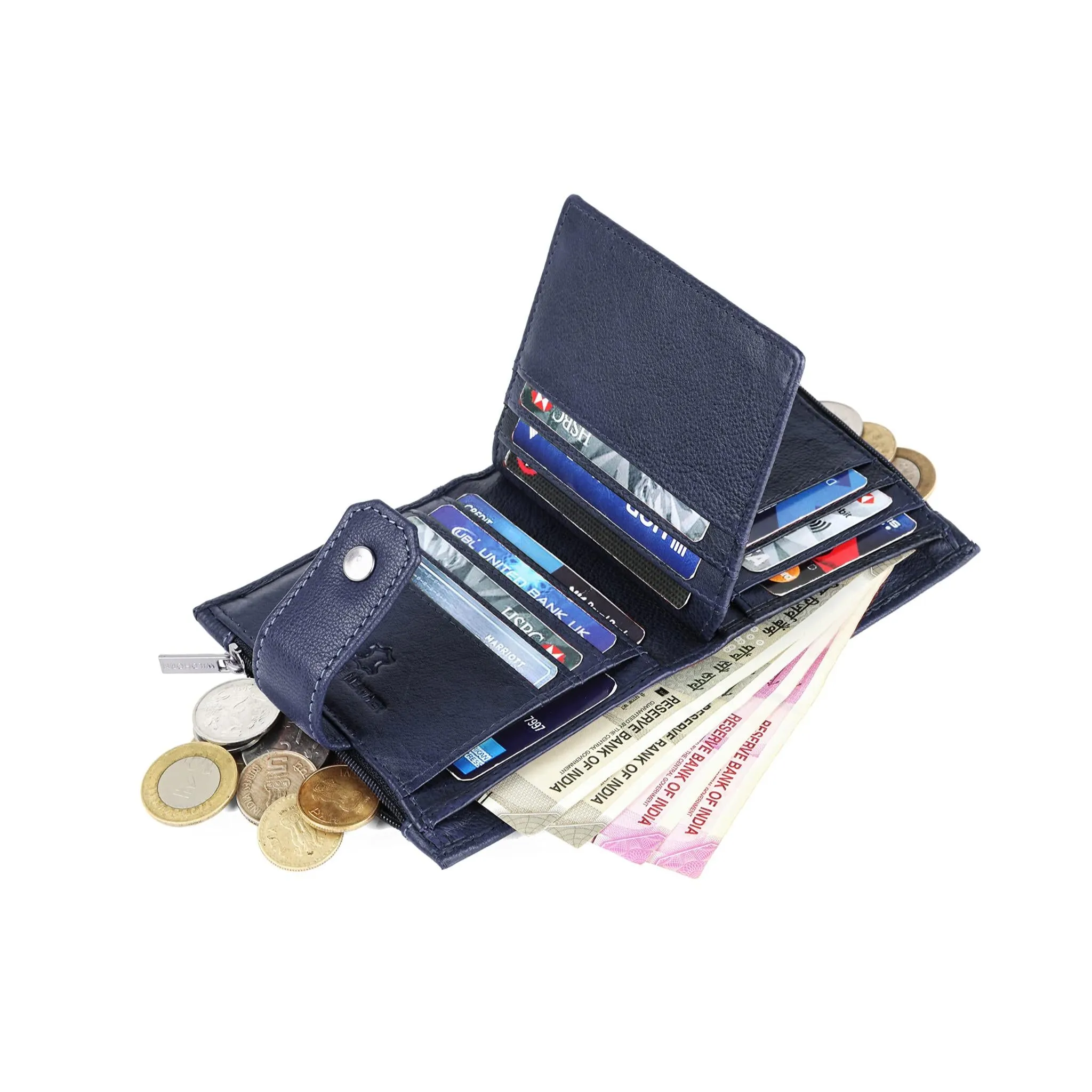 DANIEL RFID Protected Leather Wallet for Men