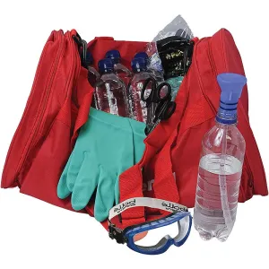 Decontamination Kit for Chemical and Acid Attack, 6 x 500ml