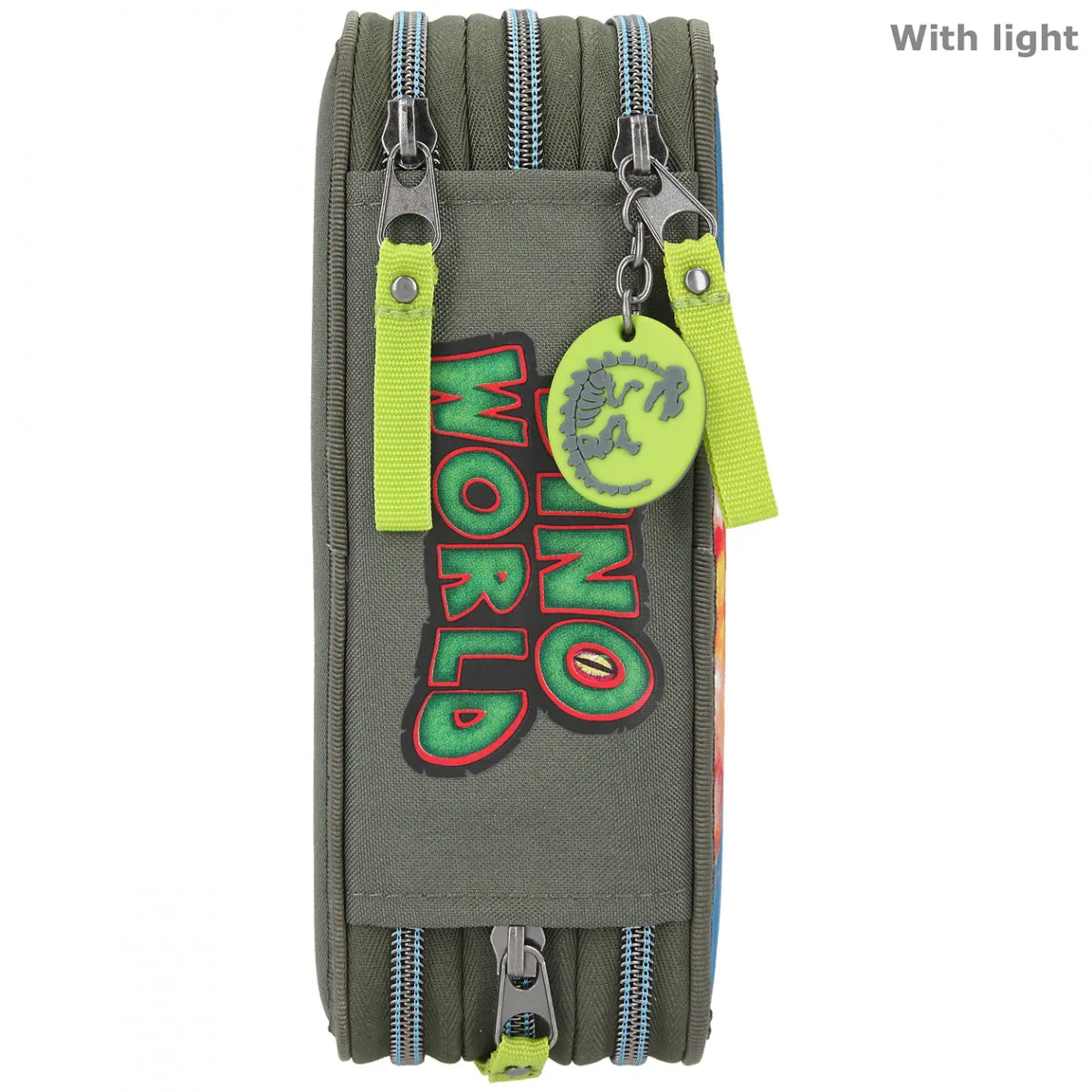Depesche Dino World Triple Pencil Case LED