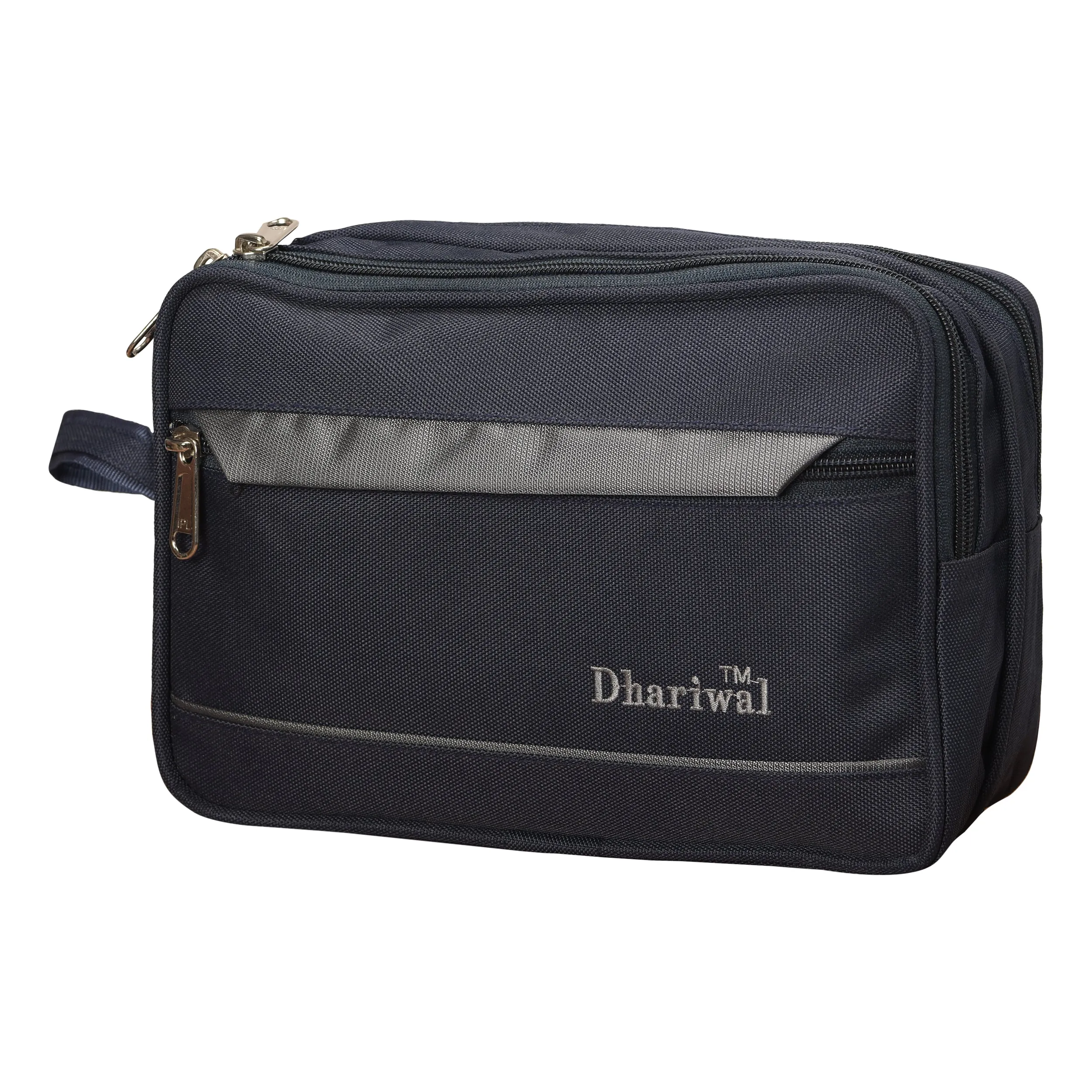Dhariwal Cash Pouch for Cash, Keys, Shaving Kit, Cosmetics, Gadgets - MEDIUM (SHK-1103)