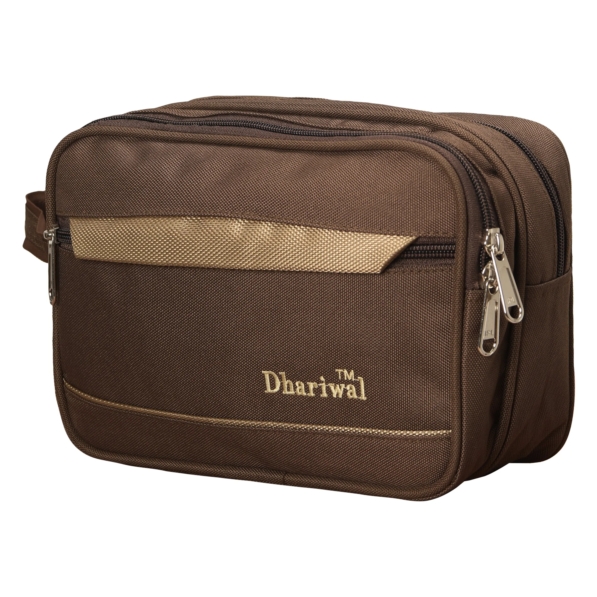 Dhariwal Cash Pouch for Cash, Keys, Shaving Kit, Cosmetics, Gadgets - MEDIUM (SHK-1103)