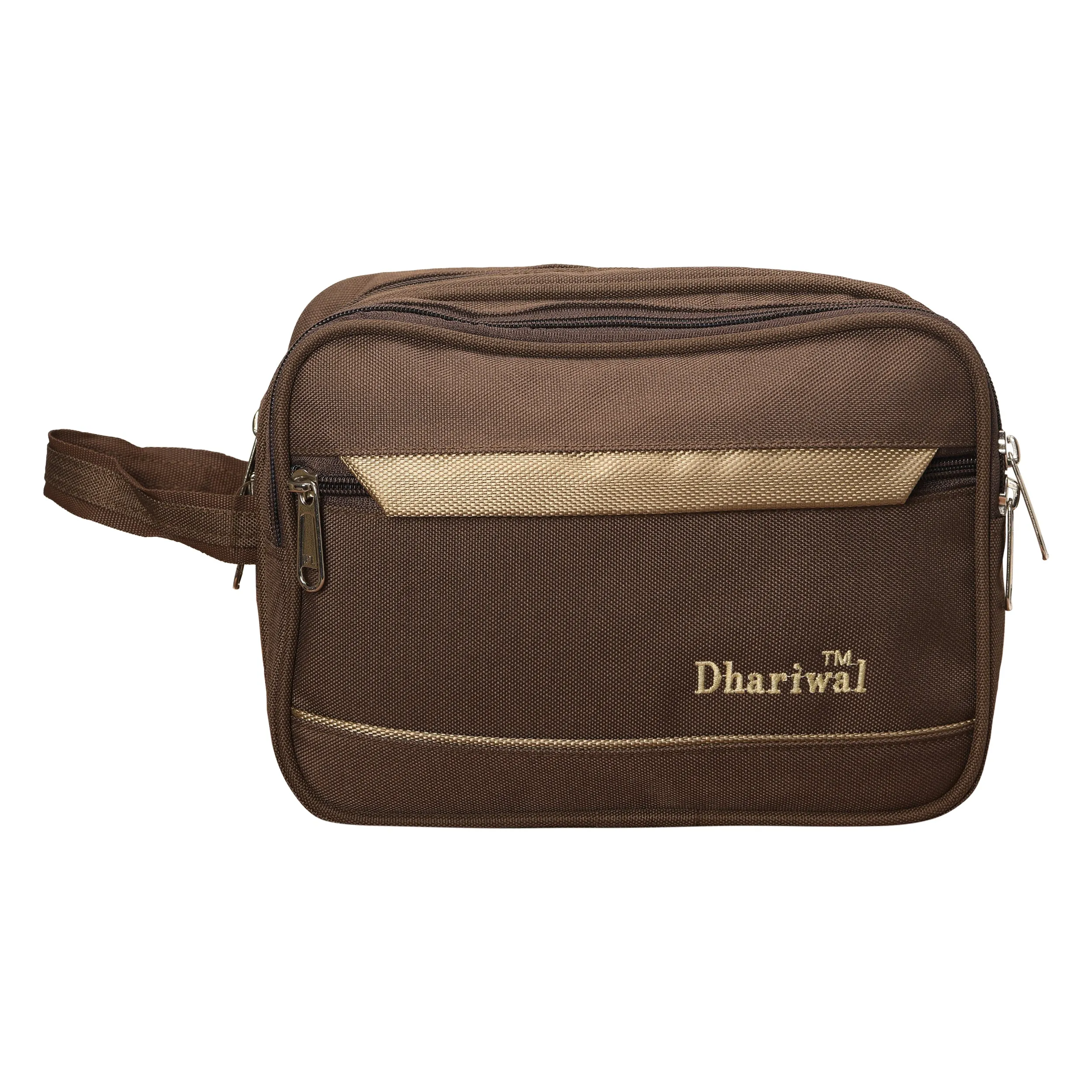 Dhariwal Cash Pouch for Cash, Keys, Shaving Kit, Cosmetics, Gadgets - MEDIUM (SHK-1103)