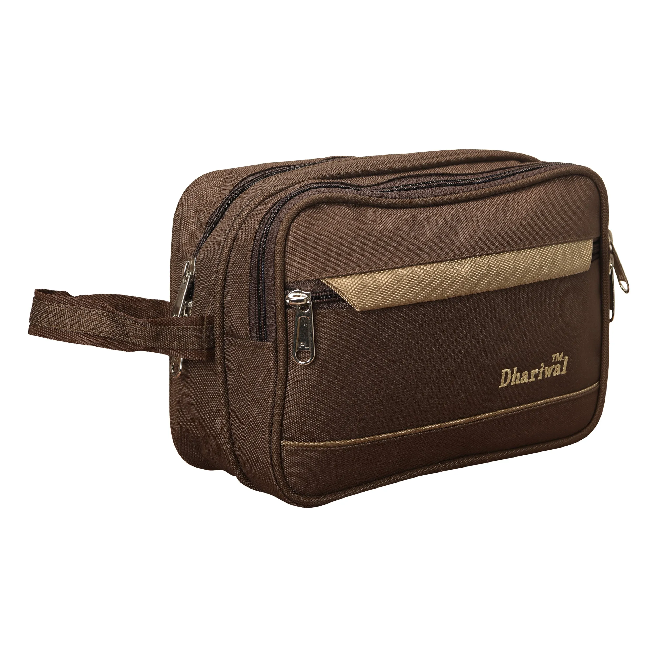Dhariwal Cash Pouch for Cash, Keys, Shaving Kit, Cosmetics, Gadgets - MEDIUM (SHK-1103)