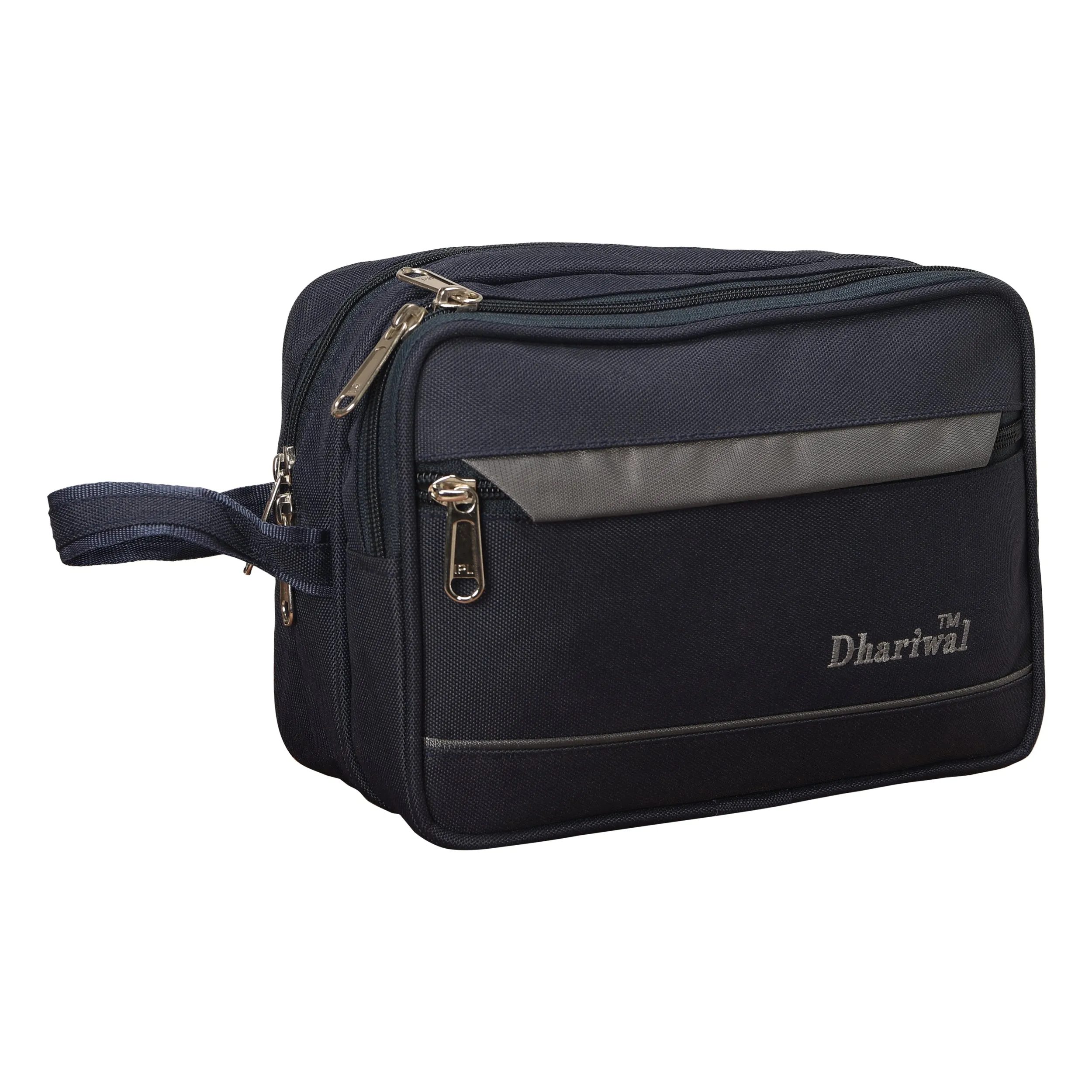 Dhariwal Cash Pouch for Cash, Keys, Shaving Kit, Cosmetics, Gadgets - MEDIUM (SHK-1103)