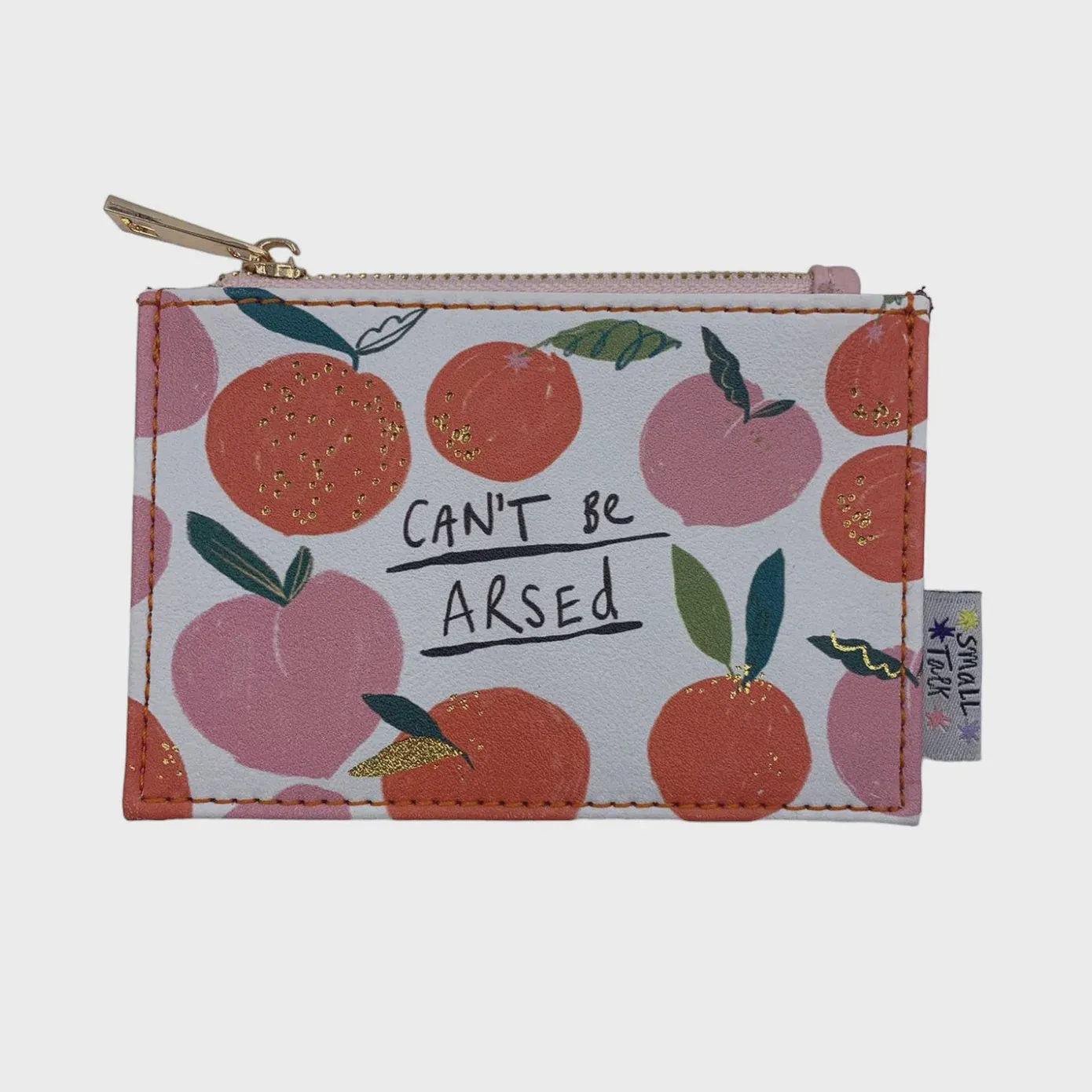 Disaster Small Talk Zip Purse - Can't Be Arsed 14328