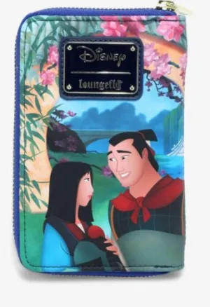 Disney Mulan Castle Zip Around Wallet
