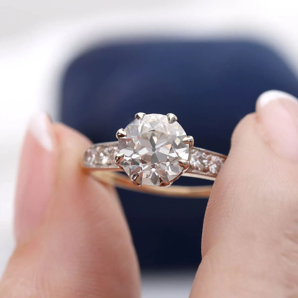Edwardian Era Antique Engagement Ring #VR240922