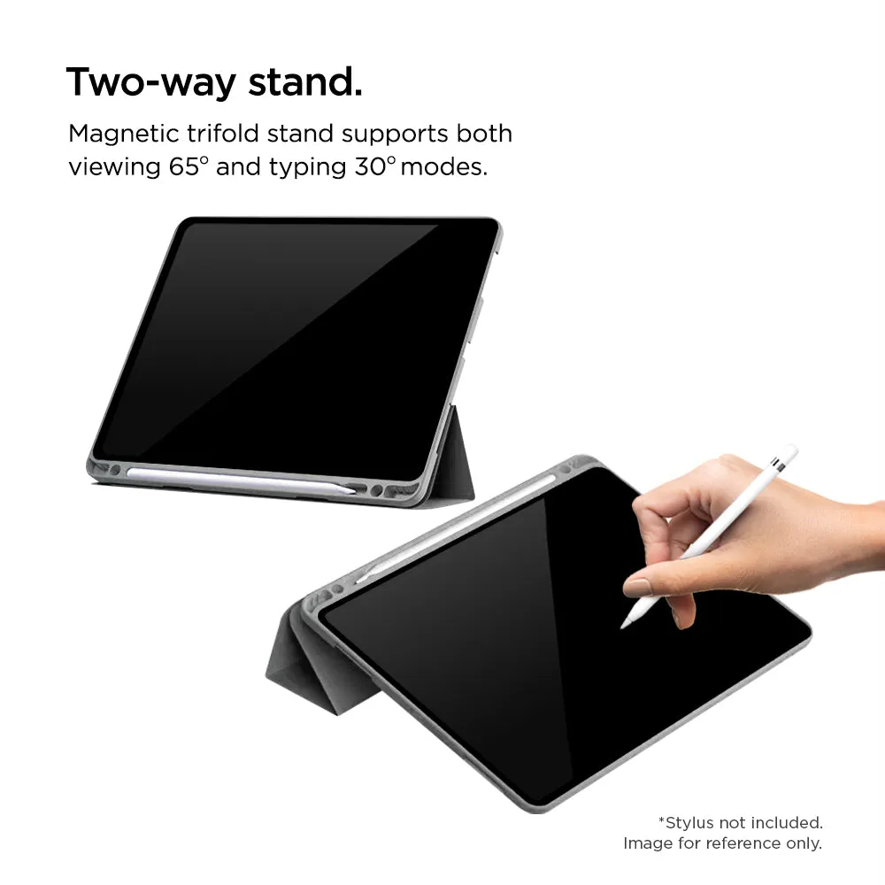 Eiger Storm 250m Stylus Case for Apple iPad Air (2022) in Light Grey