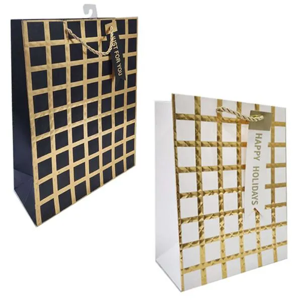 Emboss & Hot Stamping Gift Bag - 33cm x 45cm x 12.7cm