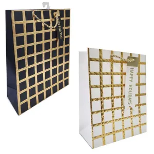 Emboss & Hot Stamping Gift Bag - 33cm x 45cm x 12.7cm