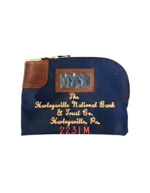 Embroidered Bank Bag