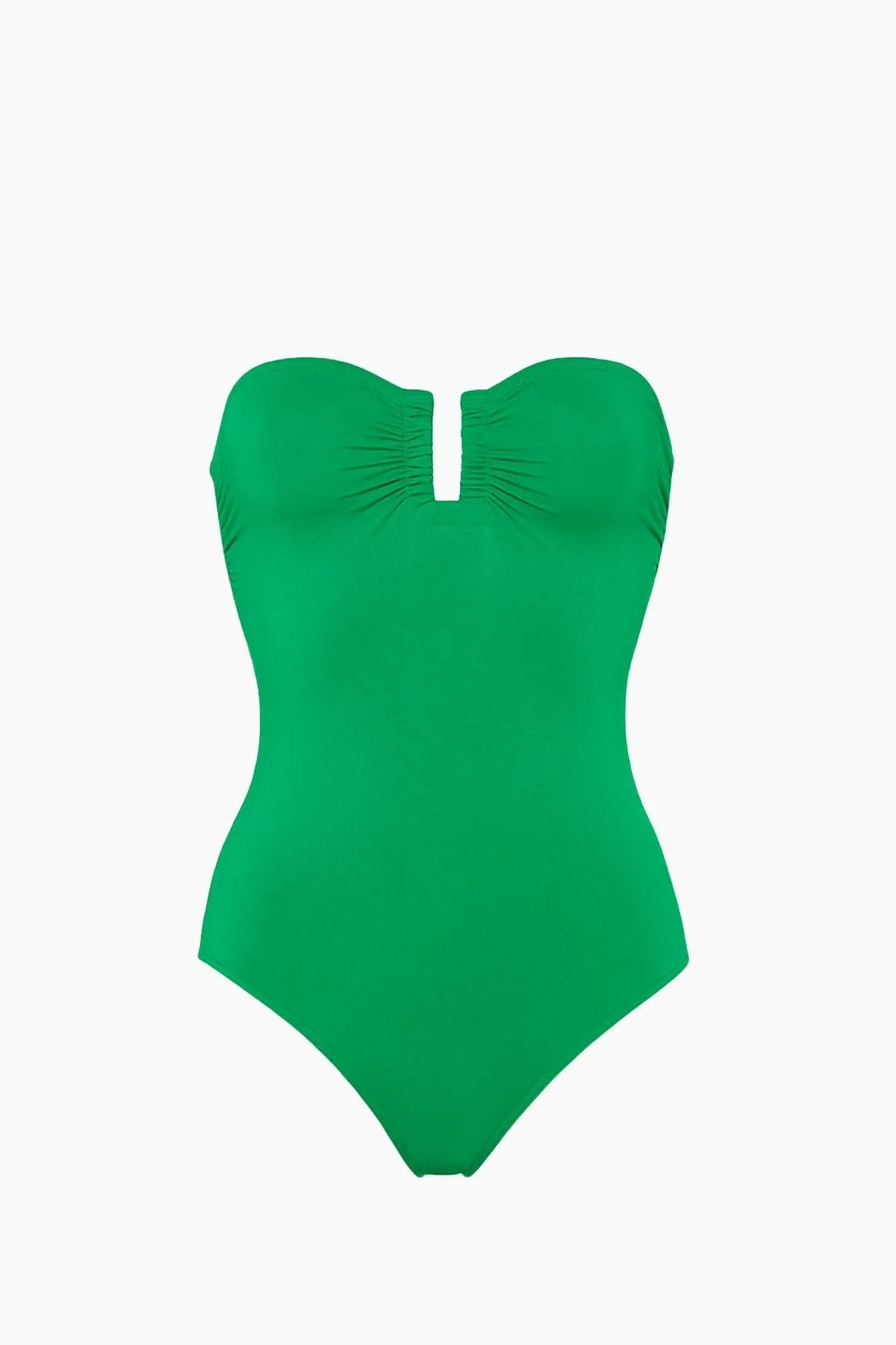 ERES Cassiopee Strapless One Piece Swimsuit - Fou Green