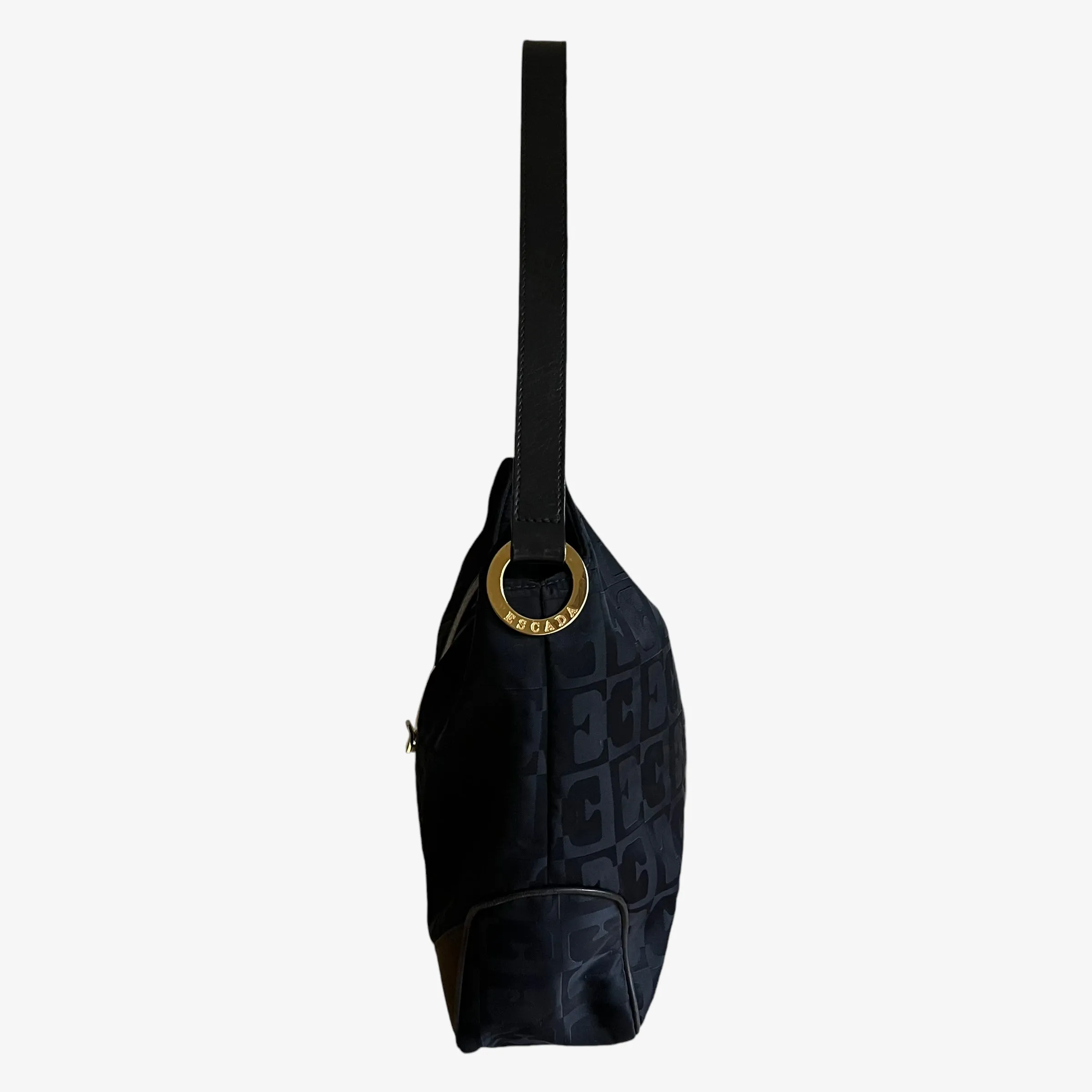 Escada Monogram Shoulder Bag