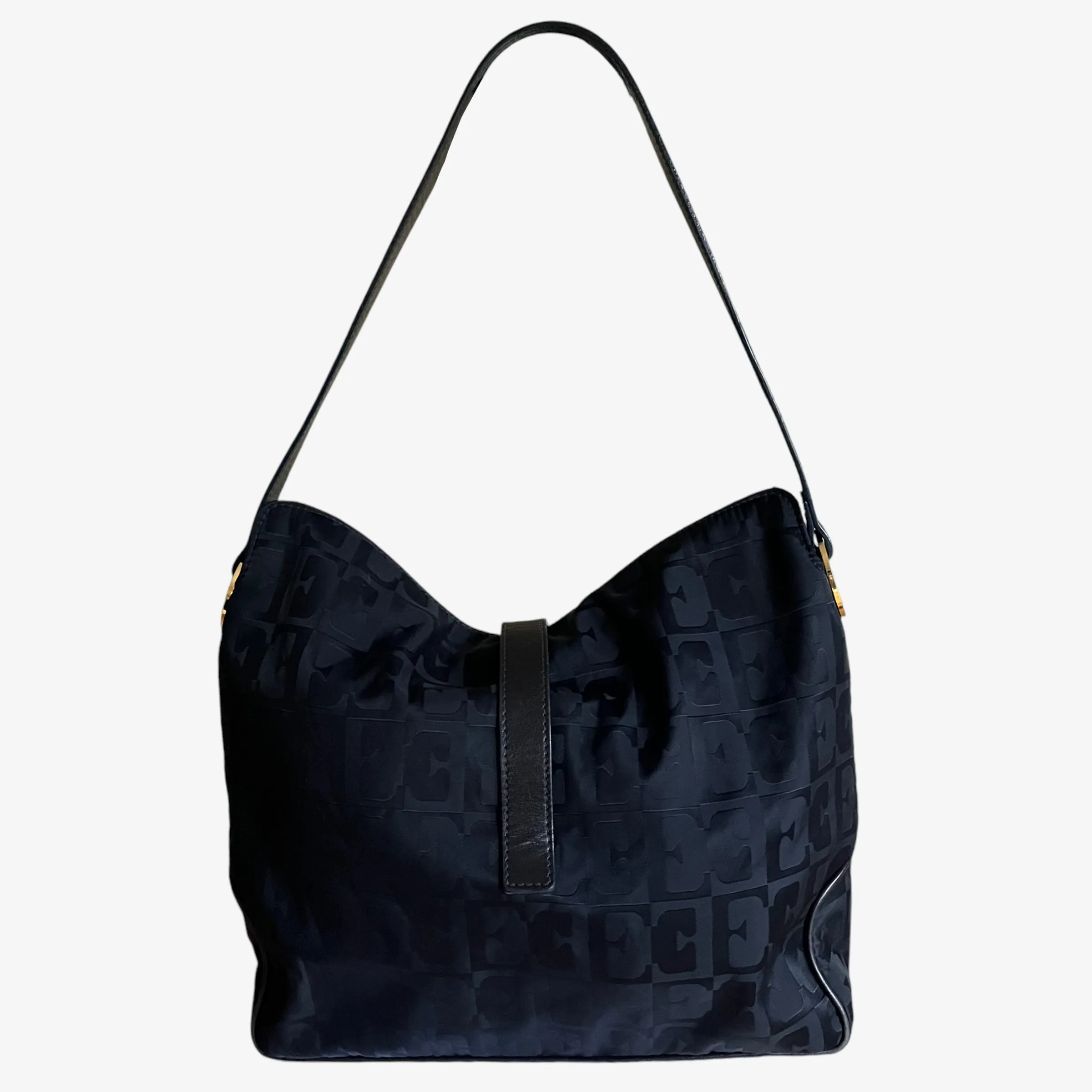 Escada Monogram Shoulder Bag