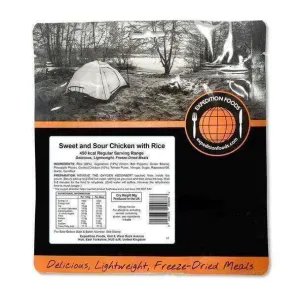 Expedition Foods - Sweet and Sour Chicken with Rice (Regular Serving)