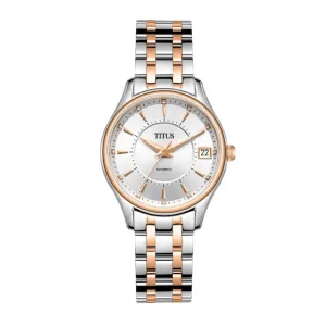 Exquisite 3 Hands Date Automatic Women Watch W06-03274-002