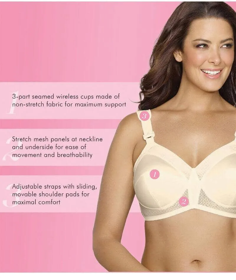 Exquisite Form Fully Wire-Free Original Support - Beige